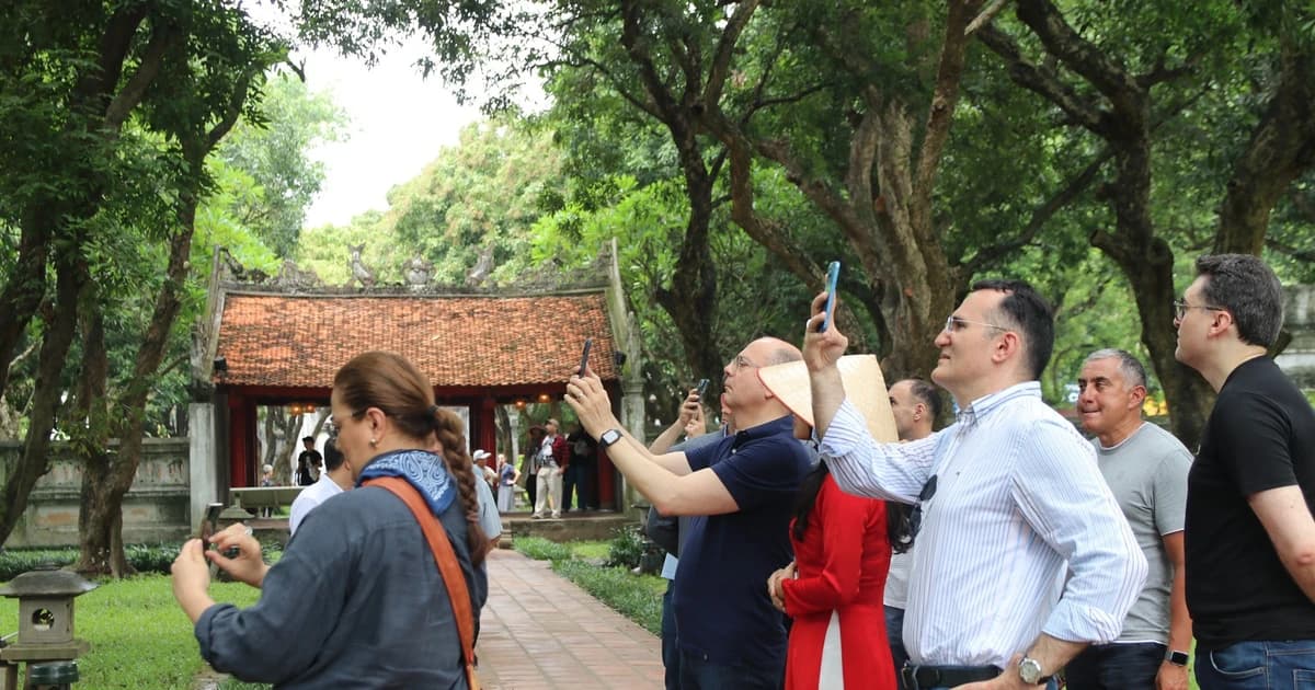 7 tháng đầu năm 2025, Hà Nội đón trên 18 triệu lượt khách