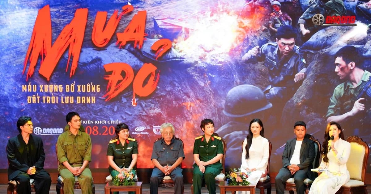 'Mưa đỏ' chuẩn bị ra rạp