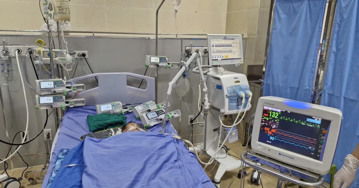 Cứu sống trẻ 3 tháng tuổi biến chứng nghiêm trọng do bệnh sởi