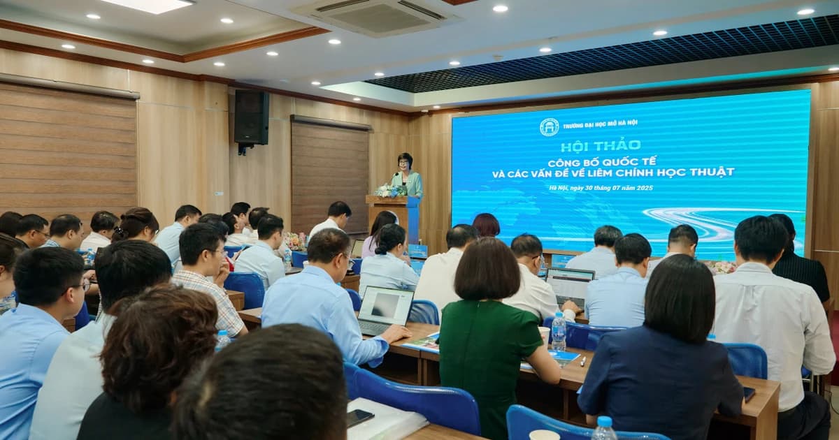 Nâng cao nhận thức về liêm chính học thuật cho giảng viên