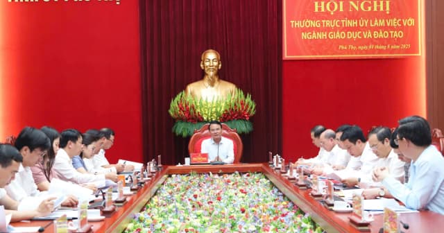 Đưa Phú Thọ trở thành trung tâm đào tạo giáo dục chất lượng cao