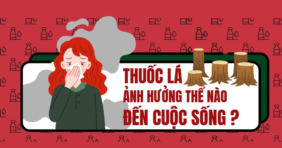 Infographic: Thuốc lá ảnh hưởng thế nào đến cuộc sống
