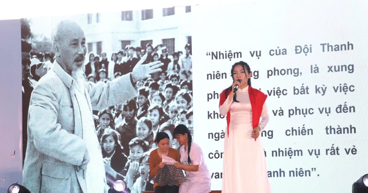Giáo viên Đà Nẵng kể chuyện theo sách 'Lời của Bác Hồ - Lời của non sông'