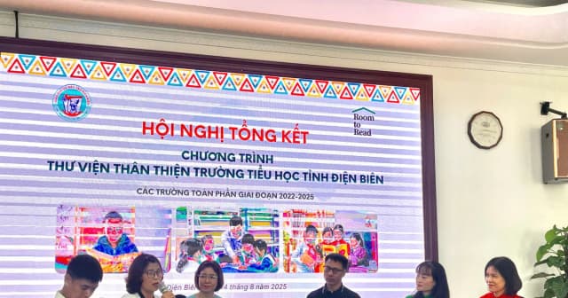 Điện Biên tổng kết 3 năm triển khai 20 thư viện thân thiện