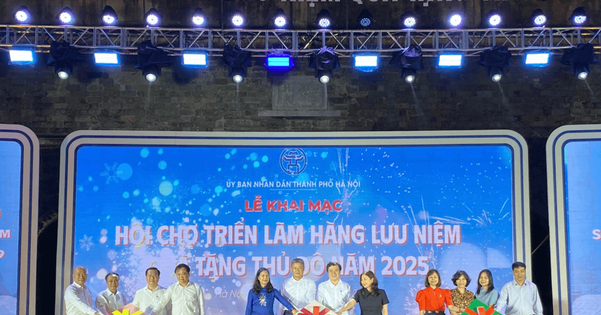 Hội chợ quà tặng Thủ đô 2025 đẩy mạnh phát triển làng nghề