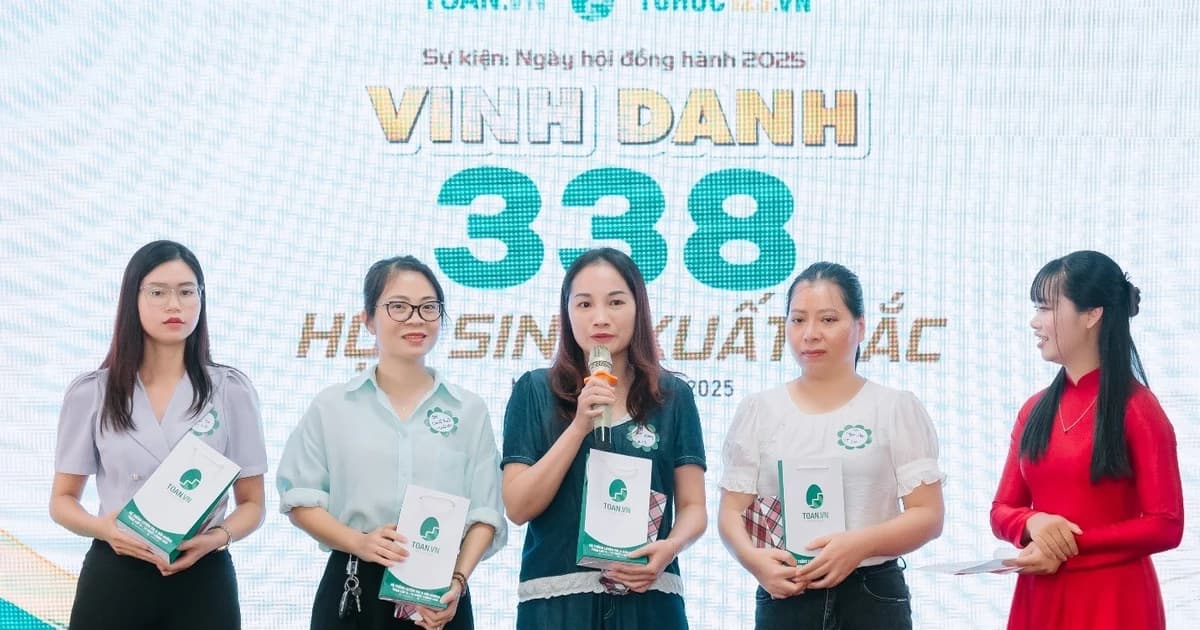 Cha mẹ - Thầy cô - Học trò: Tam giác đồng hành tạo nên 338 học sinh xuất sắc