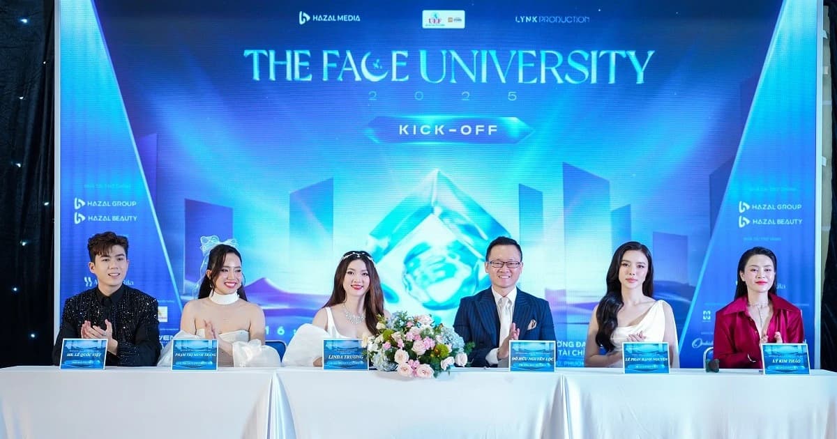 Khởi động The Face University 2025 - tìm kiếm 'Gương mặt đại sứ sinh viên'