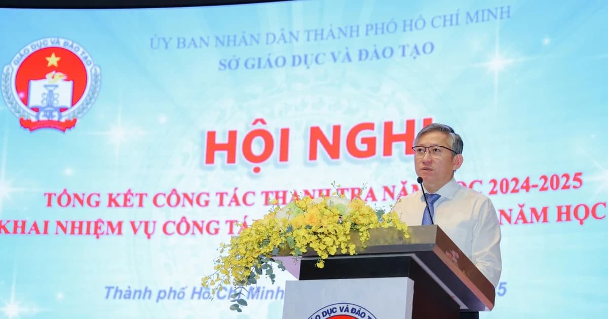 7 nhiệm vụ trọng tâm của công tác kiểm tra - pháp chế ngành Giáo dục TPHCM