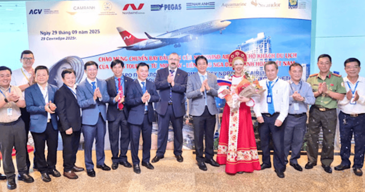 Cam Ranh đón chuyến bay thẳng từ Nga, mở rộng cơ hội thu hút du khách quốc tế