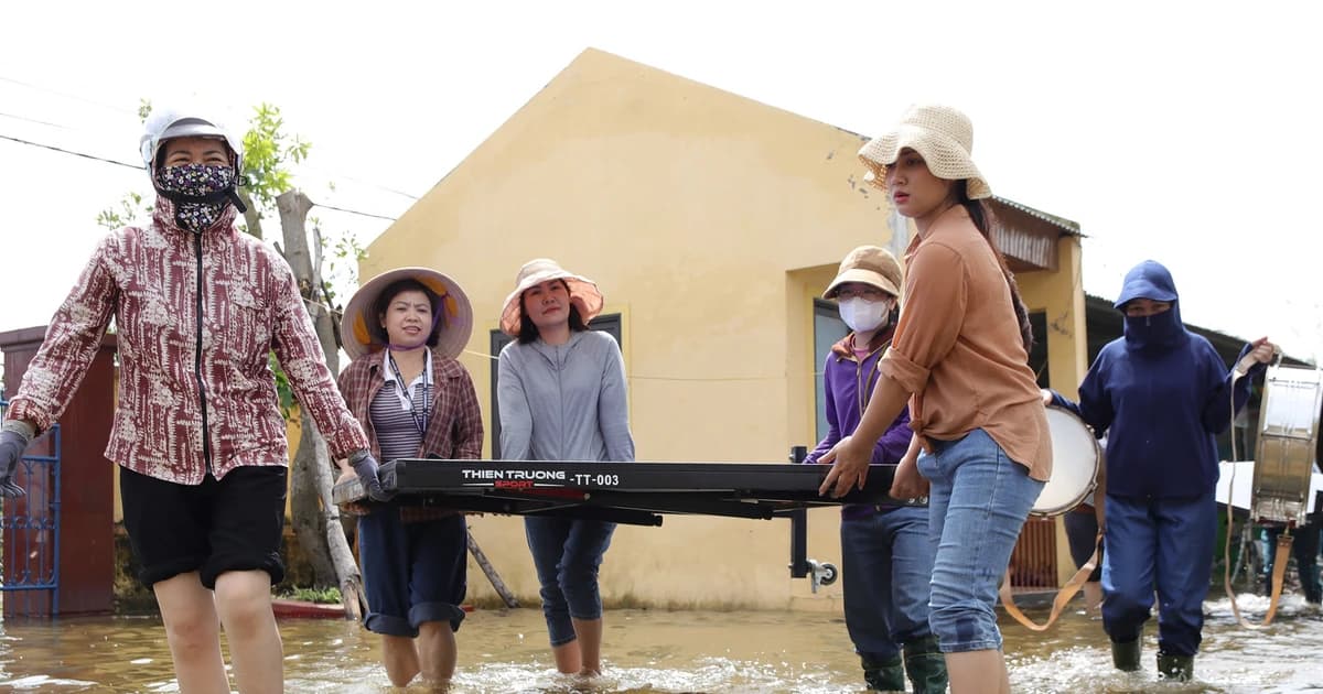 Trường học ở Nghệ An nỗ lực khắc phục hậu quả bão Bualoi