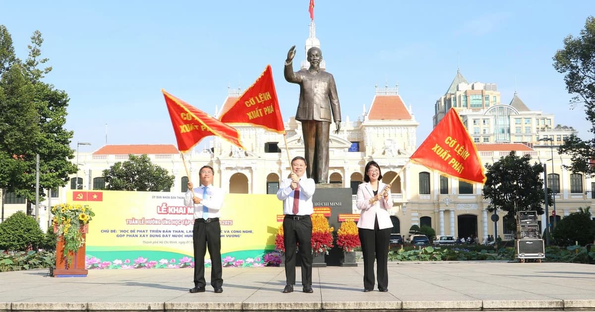 TPHCM khai mạc Tuần lễ hưởng ứng học tập suốt đời năm 2025