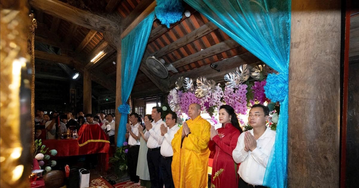 Lễ hội mùa Thu Côn Sơn – Kiếp Bạc diễn ra từ ngày 1/10 đến hết 12/10/2025