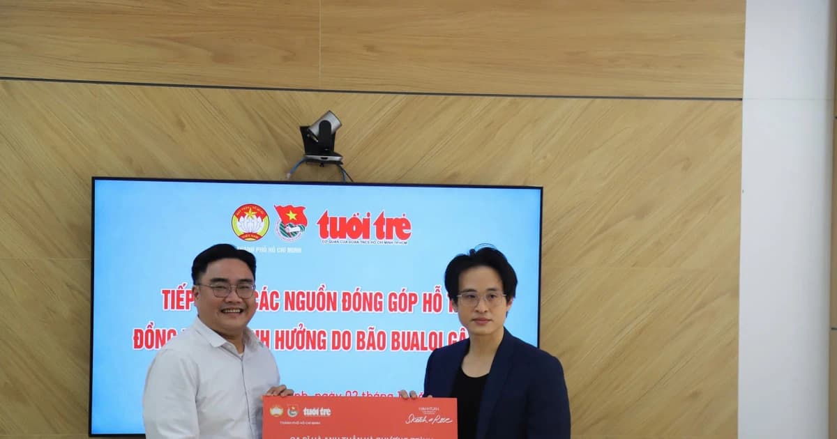 Ca sĩ Hà Anh Tuấn và nhiều nghệ sĩ ủng hộ bà con sau bão Bualoi