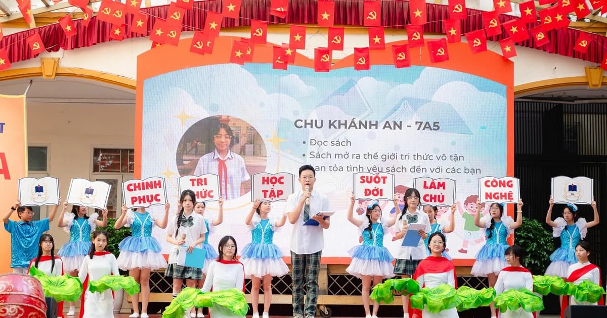 Hoạt động đặc sắc trong trường học lan tỏa tinh thần học tập suốt đời