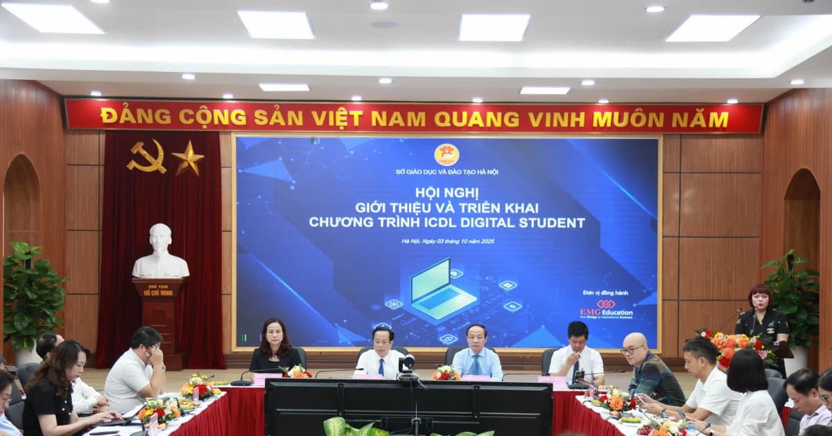 Hà Nội thí điểm dạy học chương trình Tin học quốc tế ICDL