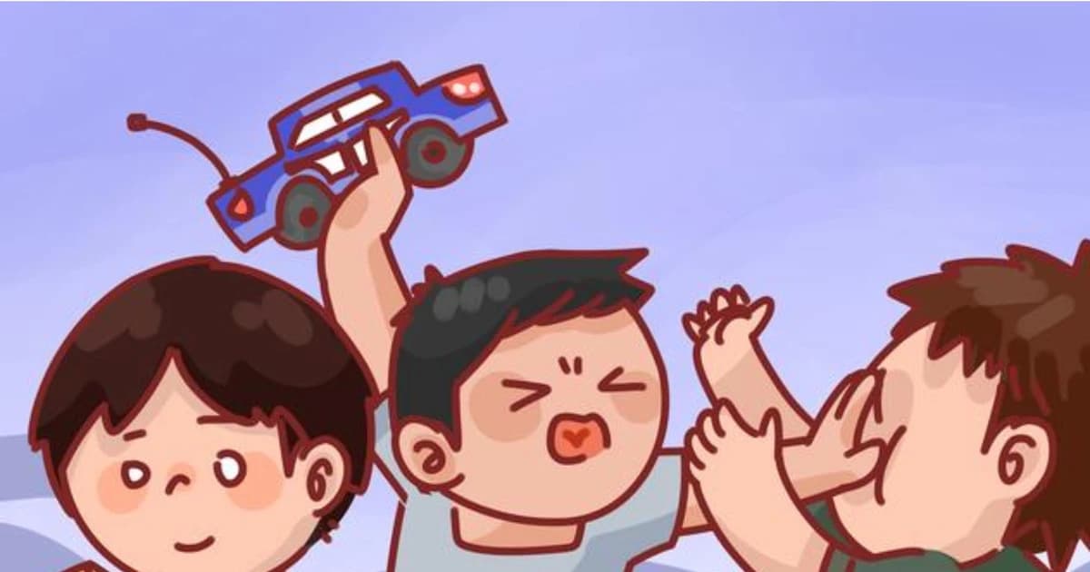 Xử lý tinh tế khi trẻ giành đồ chơi của nhau
