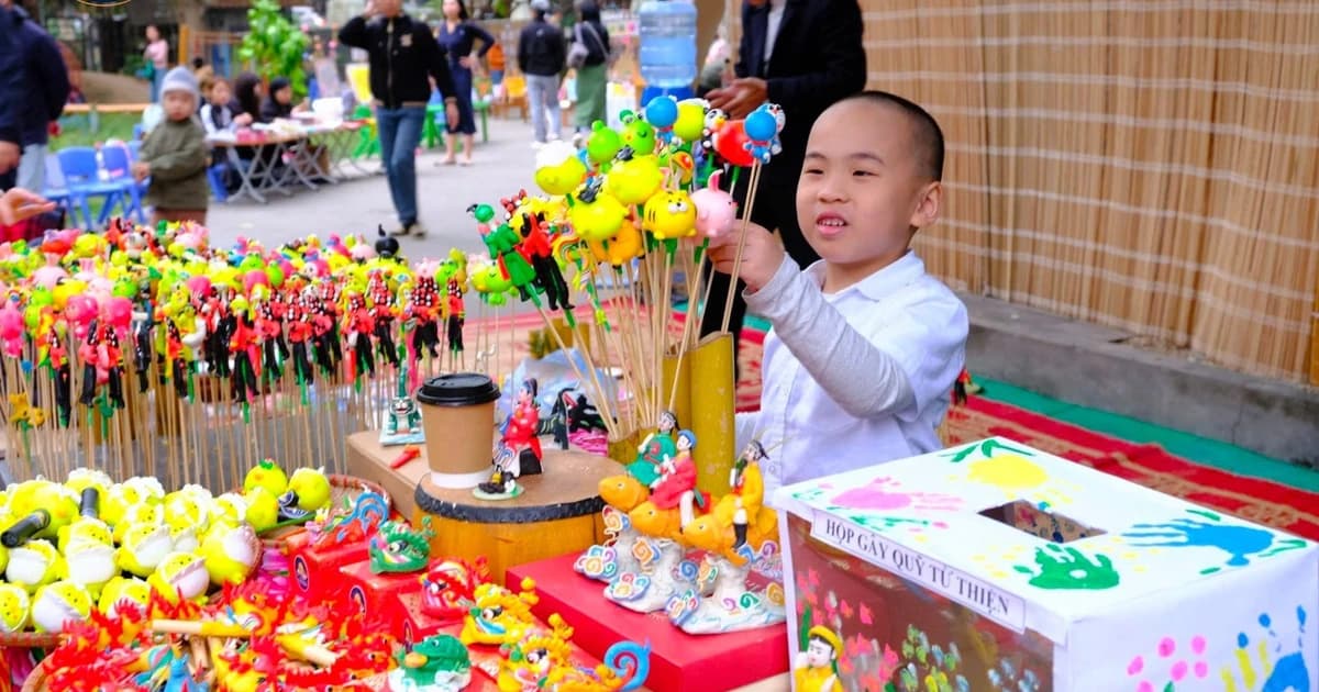 Tò he, bánh nướng kể chuyện trăng rằm