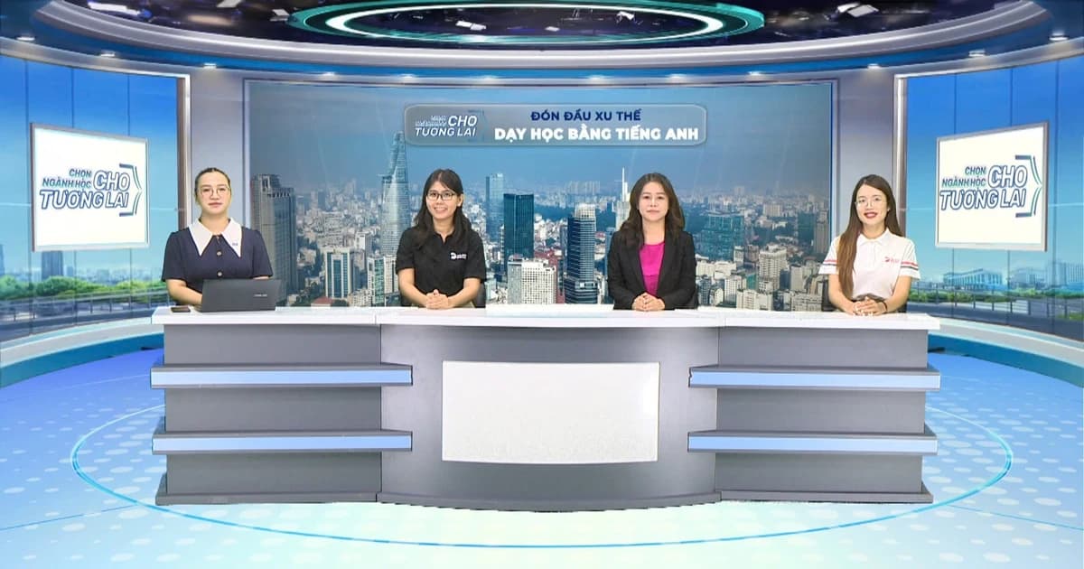 Giáo viên đón đầu xu thế dạy học bằng tiếng Anh
