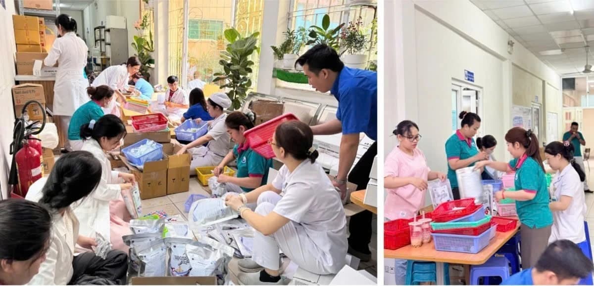 10.000 túi thuốc nghĩa tình từ TPHCM hướng về đồng bào vùng bão lũ