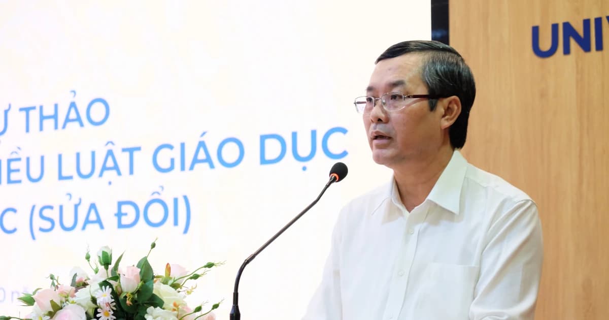 Bộ GD&ĐT lấy ý kiến hoàn thiện 2 dự thảo luật về giáo dục
