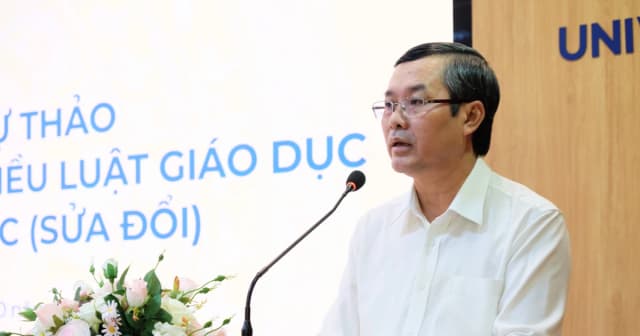 Bộ GD&ĐT lấy ý kiến hoàn thiện 2 dự thảo luật về giáo dục