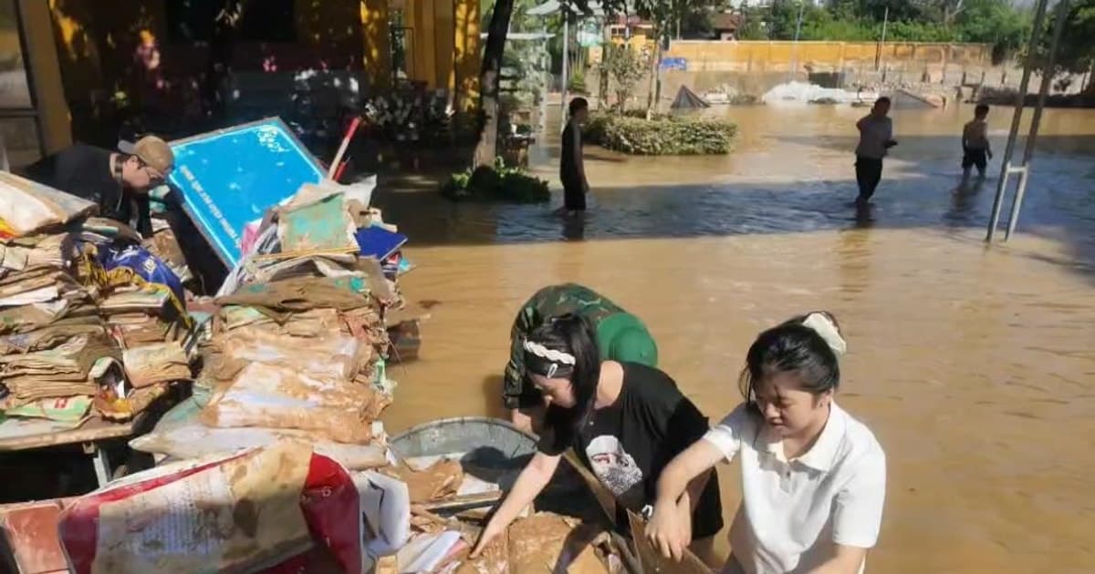 Thầy trò tại Hữu Lũng sẵn sàng quay trở lại trường học sau trận lũ lịch sử