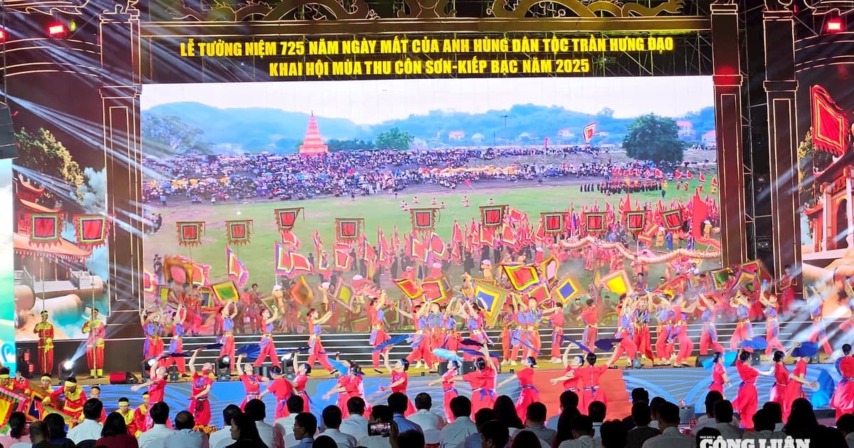 Hải Phòng: Đặc sắc đêm hội Côn Sơn - Kiếp Bạc năm 2025