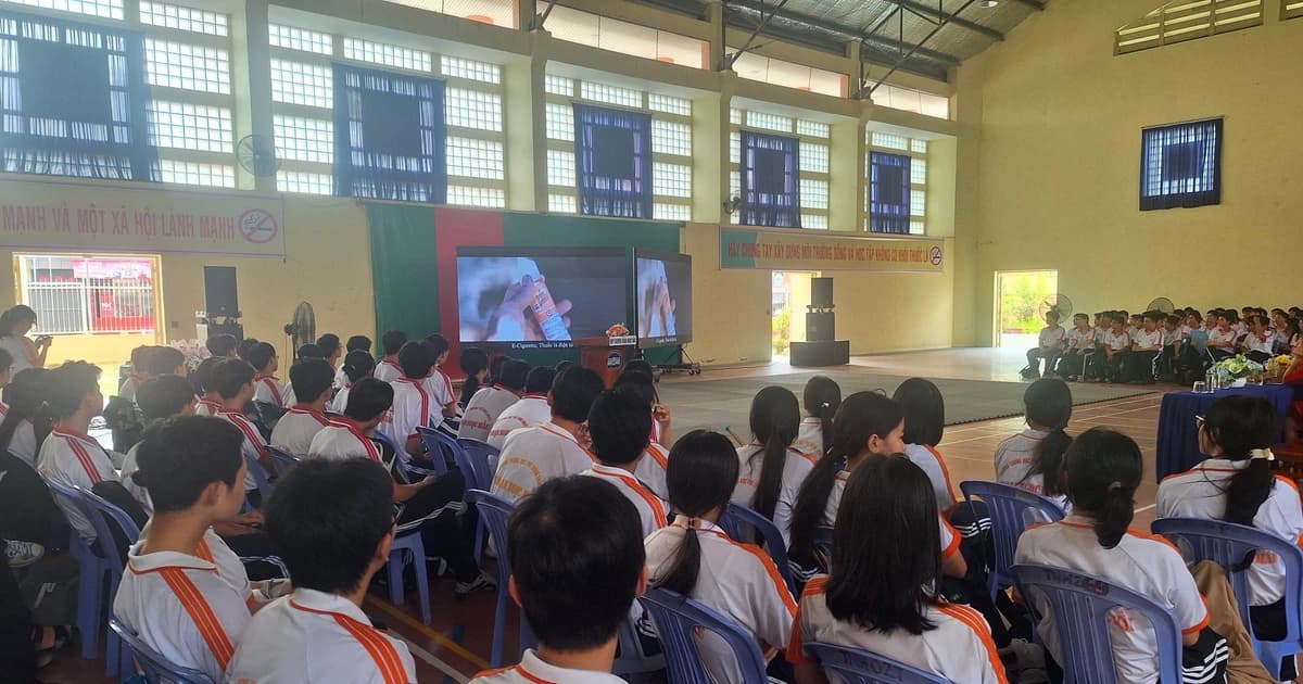 Tăng cường truyền thông về phòng chống tác hại của thuốc lá tại An Giang