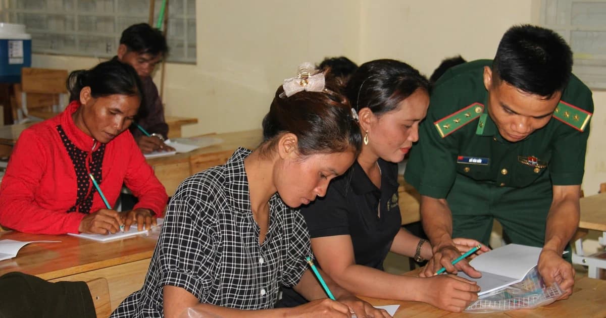 Mong người dân biết chữ để thay đổi cuộc sống