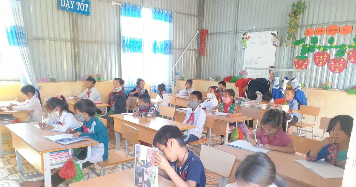 Xã Nà Bủng nỗ lực nâng cao chất lượng giáo dục vùng biên