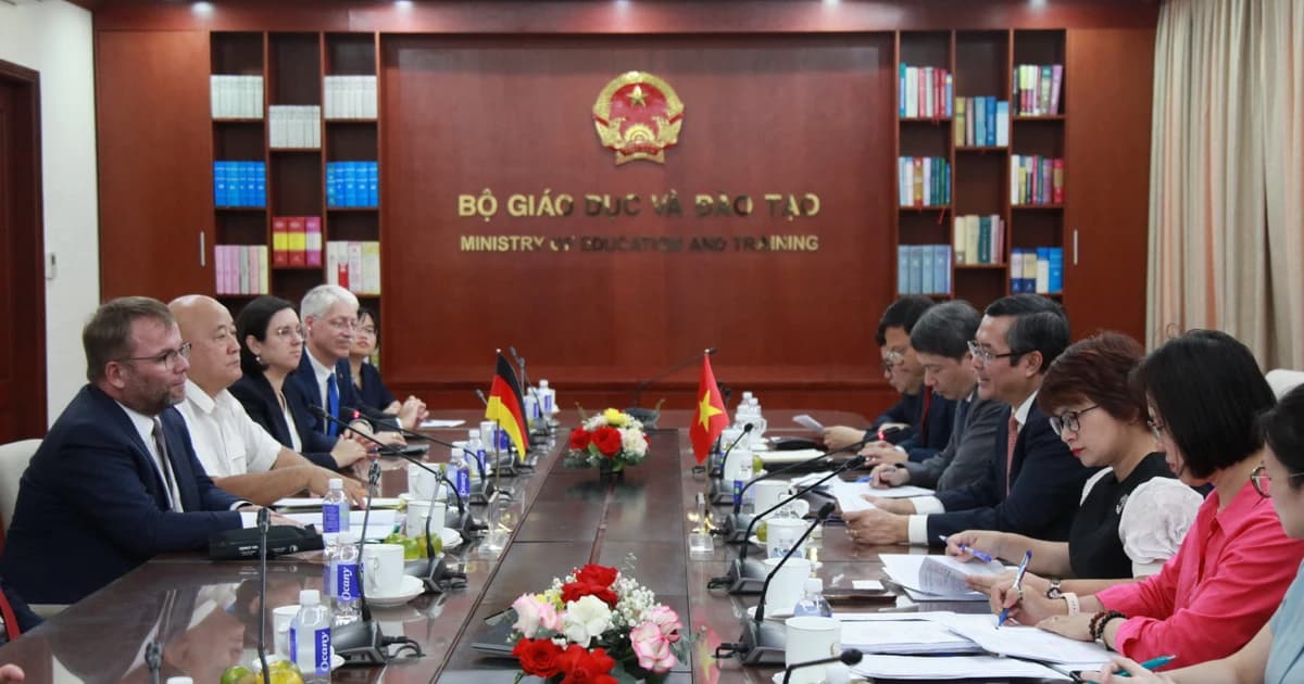 Tăng cường hợp tác giáo dục Việt Nam - Đức trong giai đoạn mới