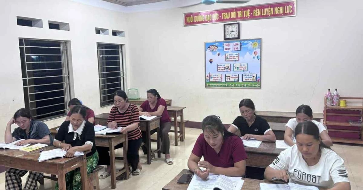 Khi những người 'lên nương' trở thành học trò