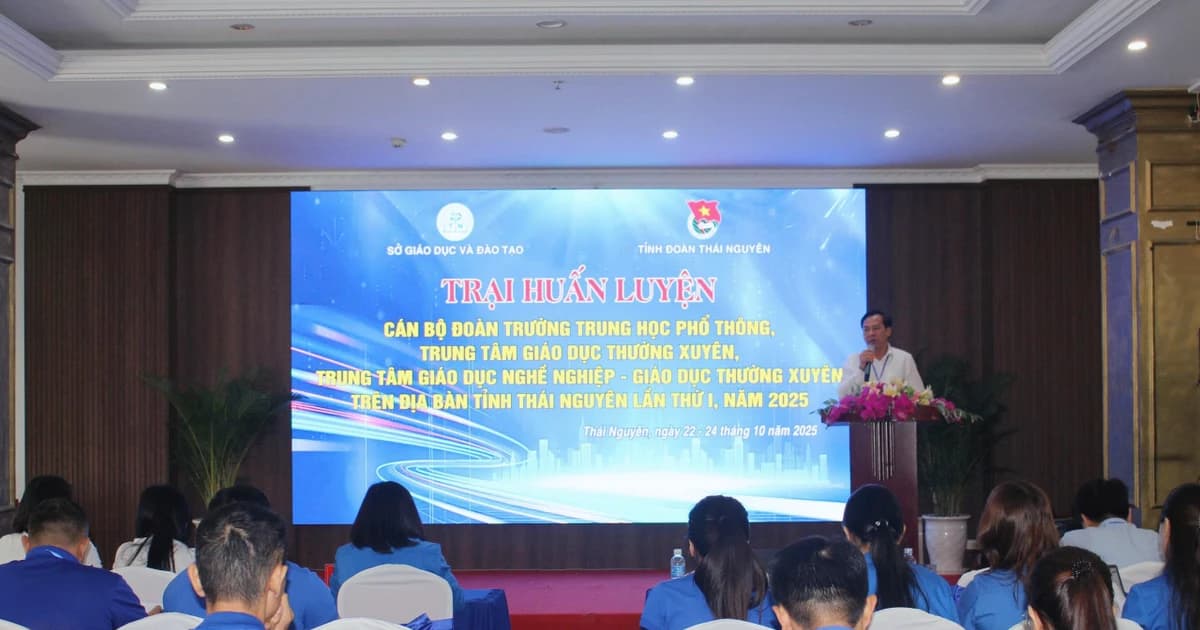 Cán bộ Đoàn trường phải bản lĩnh sáng tạo, bắt nhịp chuyển đổi số