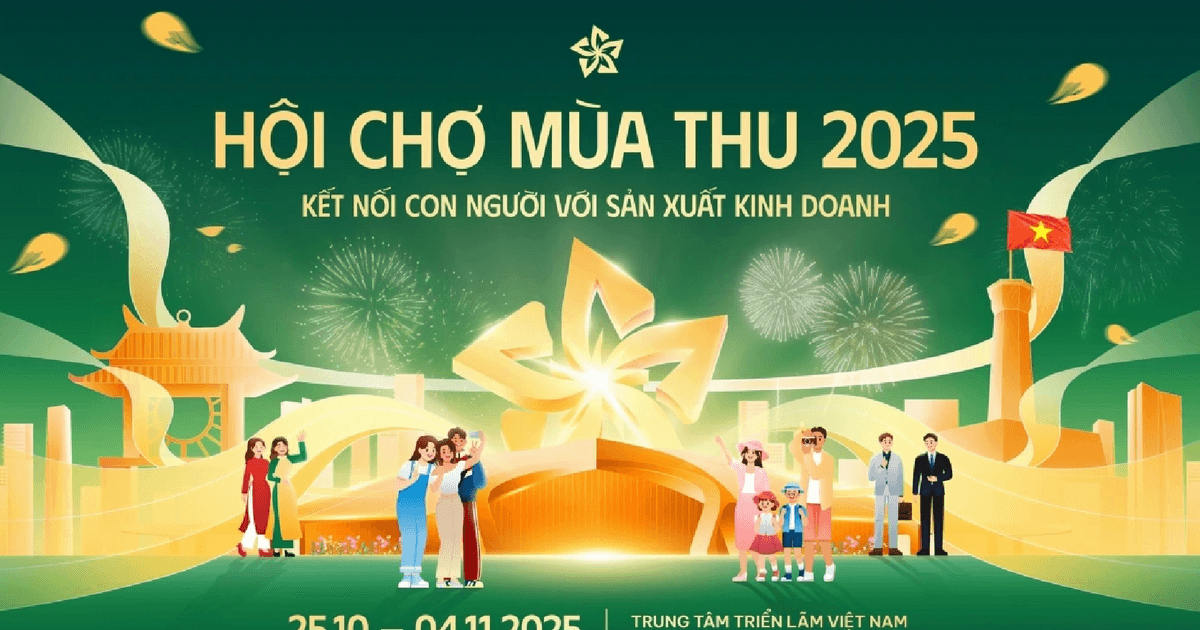 Hội chợ Mùa Thu 2025 sẽ khai mạc vào ngày 25/10