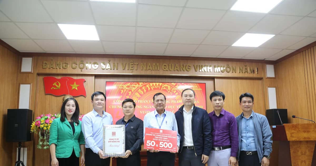 Bộ GD&ĐT hỗ trợ Bắc Ninh khắc phục hậu quả bão lũ