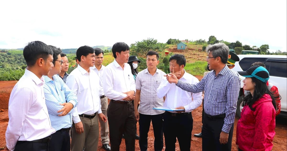 Lâm Đồng tăng tốc triển khai xây trường phổ thông liên cấp vùng biên