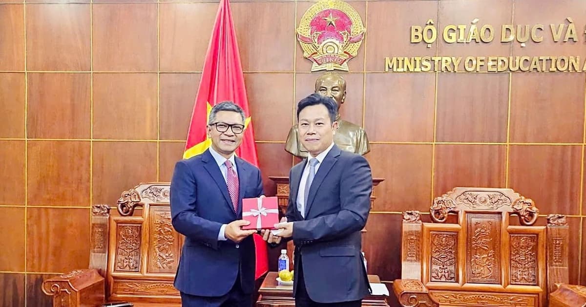 Tiếp tục mở rộng hợp tác giáo dục Việt Nam - Indonesia