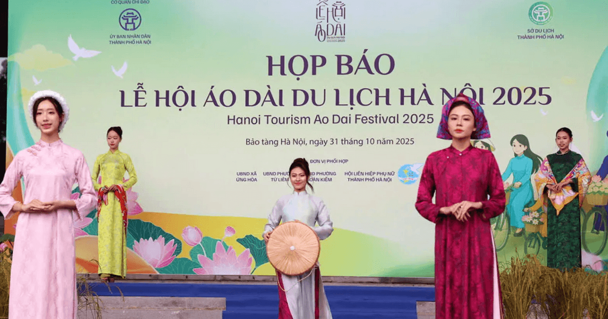 Nhiều sự kiện đặc sắc tại Lễ hội Áo dài du lịch Hà Nội 2025