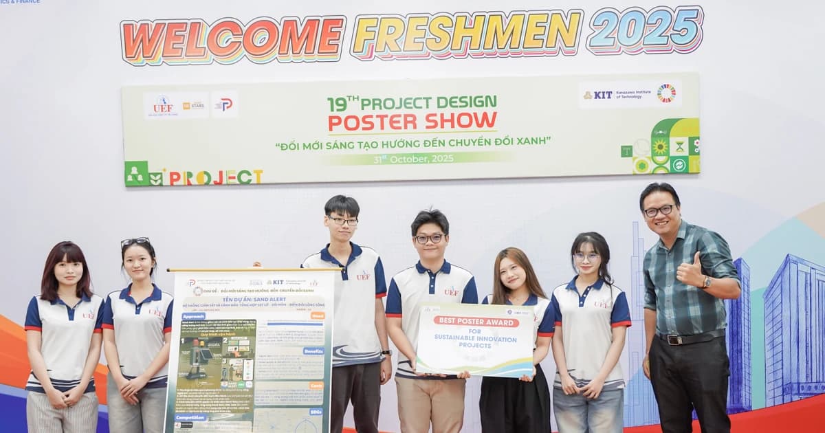 Giải pháp công nghệ xanh giám sát sạt lở bờ sông từ sinh viên