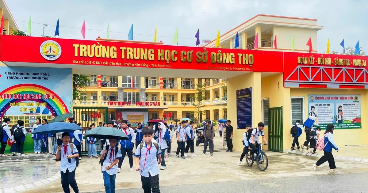 Trường THCS Đông Thọ vững bước trên hành trình đổi mới giáo dục
