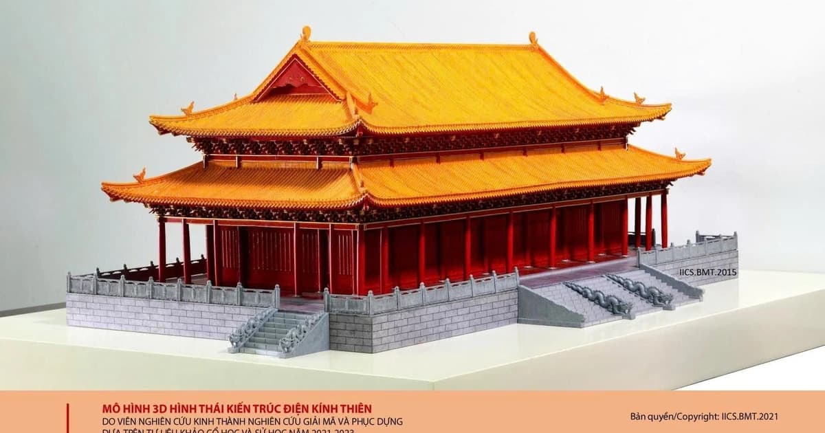 Từng bước ‘đánh thức’ Hoàng Thành Thăng Long bằng tri thức và công nghệ