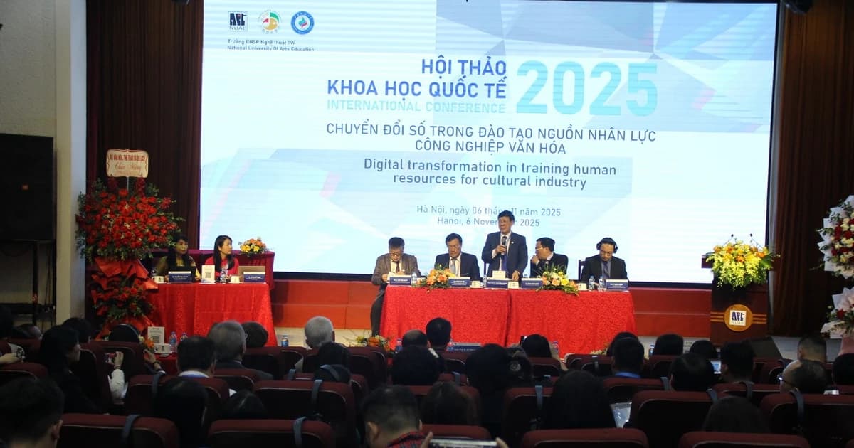 Đổi mới đào tạo nhân lực công nghiệp văn hóa trong kỷ nguyên số
