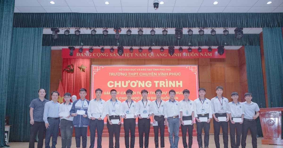Tổ chức thi chọn học sinh giỏi quốc gia THPT năm học 2025-2026 vào 25-26/12