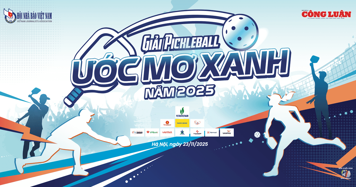 Giải 'Pickleball Ước mơ xanh 2025' quy tụ gần 200 VĐV, hứa hẹn hấp dẫn và giàu ý nghĩa