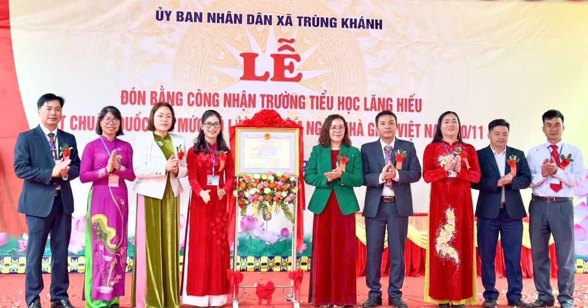 Niềm vui cho thầy và trò trường miền núi Cao Bằng