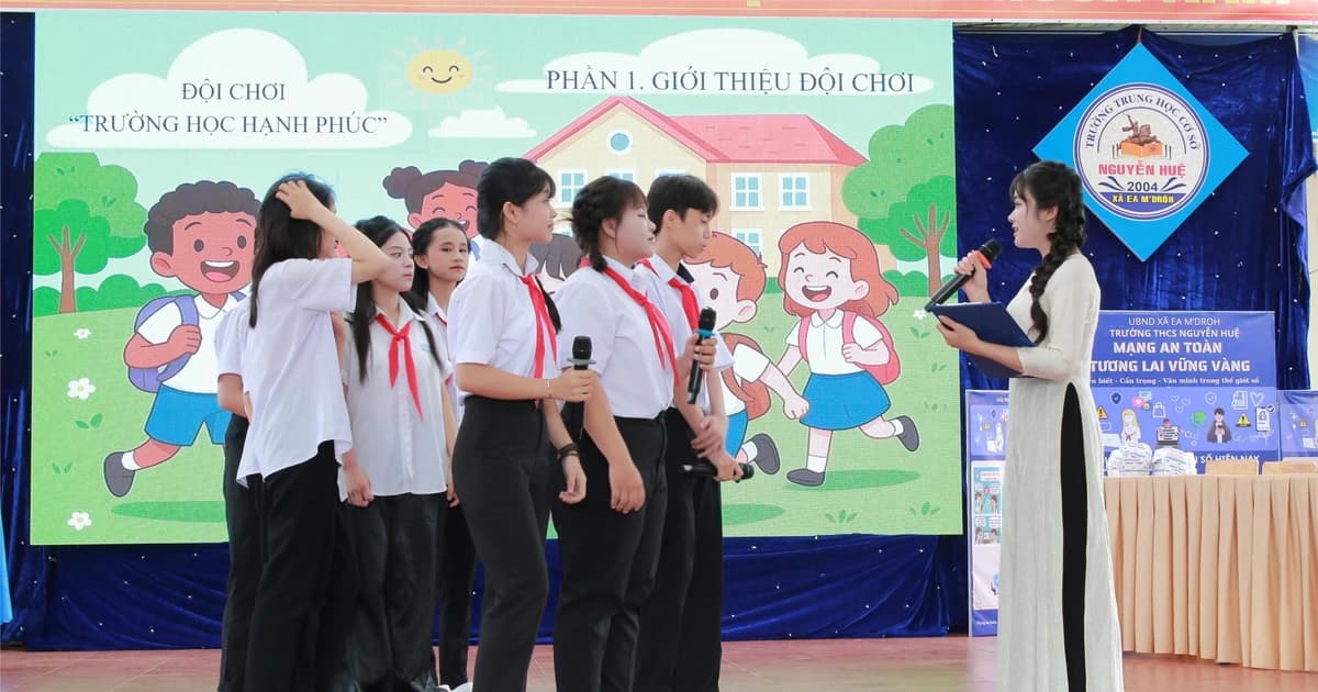 Đến trường an toàn cho học sinh vùng nông thôn