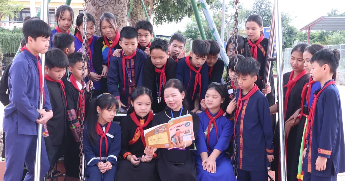 Trường PTDTNT THCS Đại Từ: Điểm sáng giáo dục học sinh dân tộc thiểu số