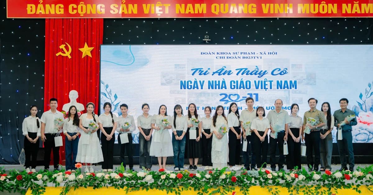 Sinh viên Trường ĐH Kiên Giang hào hứng trải nghiệm tổ chức sự kiện