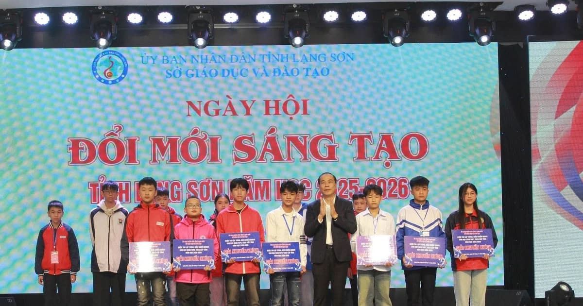 Lạng Sơn lan tỏa mạnh mẽ tinh thần đổi mới sáng tạo trong trường học