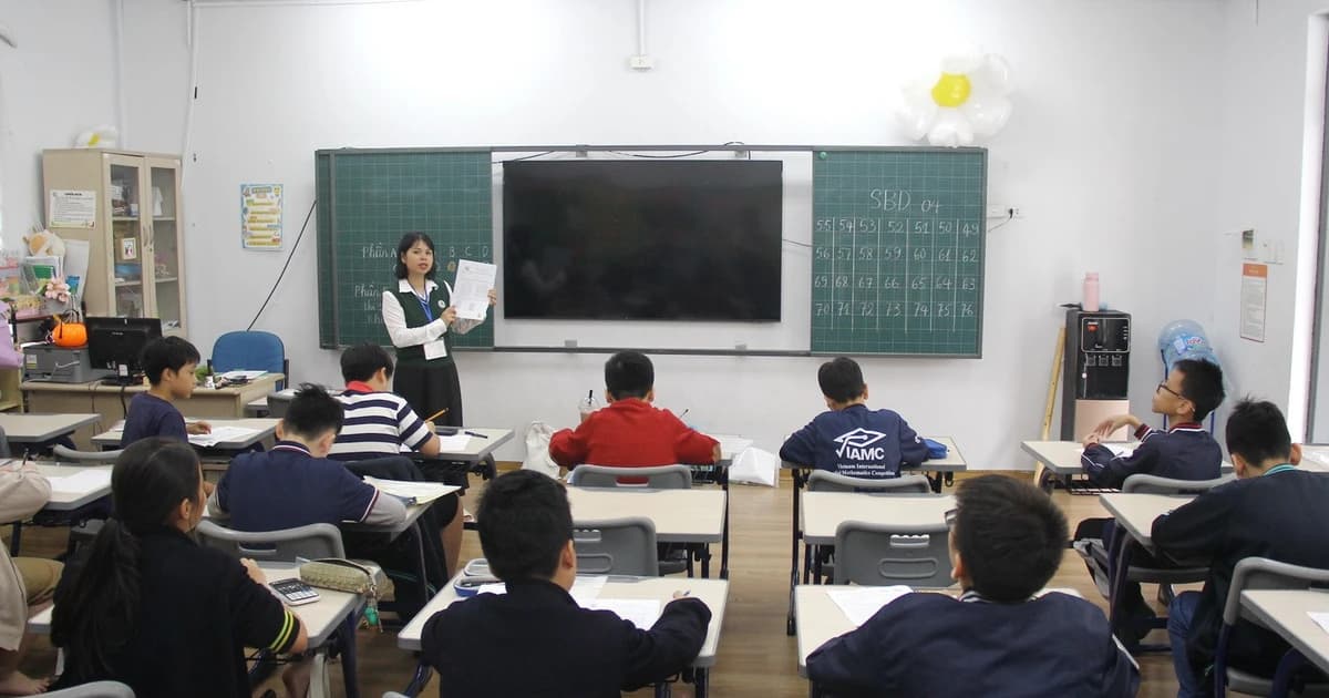 Sân chơi Toán ứng dụng 'Made in Vietnam' thu hút 12 quốc gia tham dự